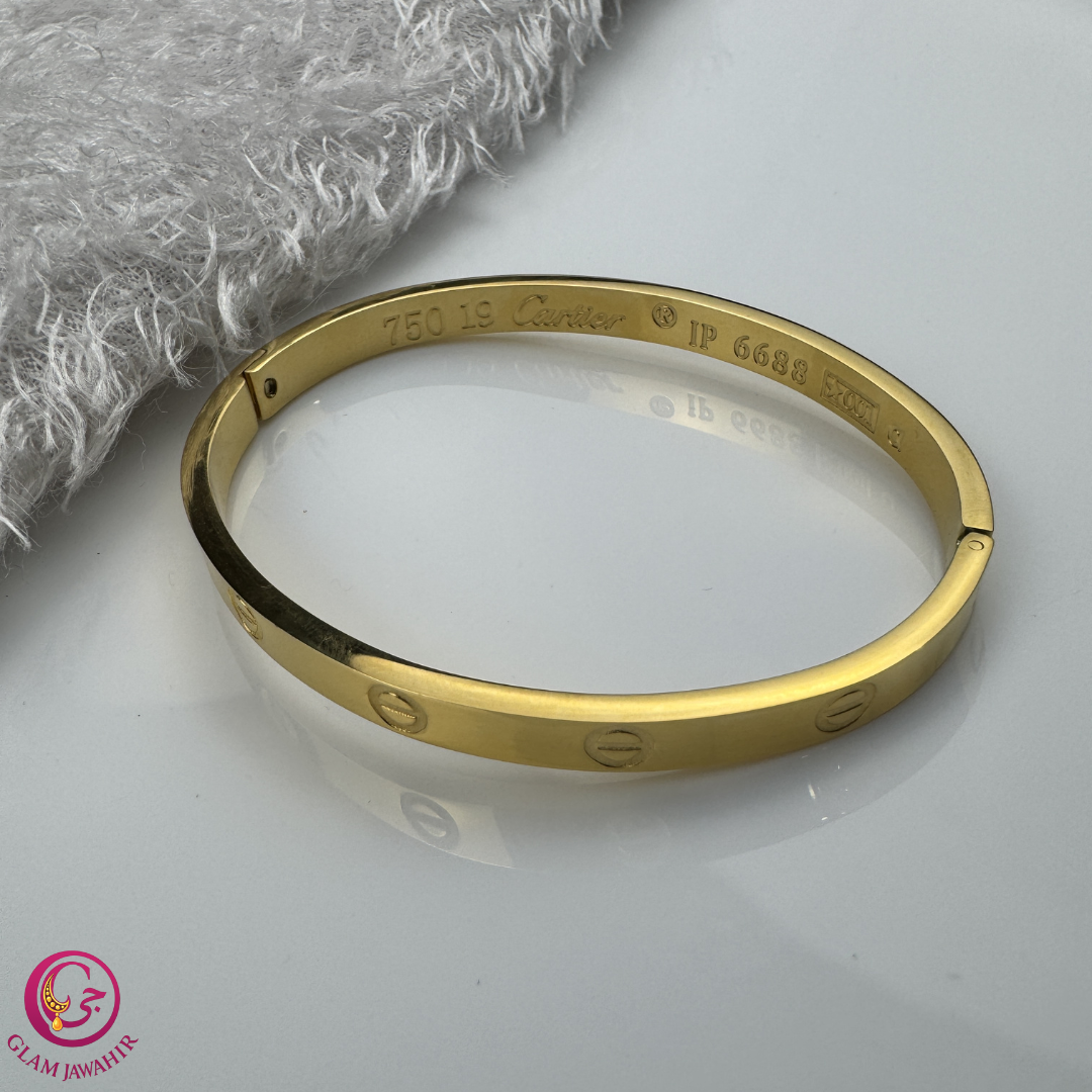 Bracelet Cartier Love doré – GlamJawahir cartier love
